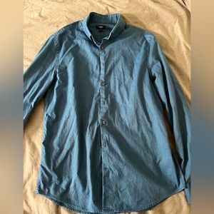 Express 1mx Slim Medium dress shirt